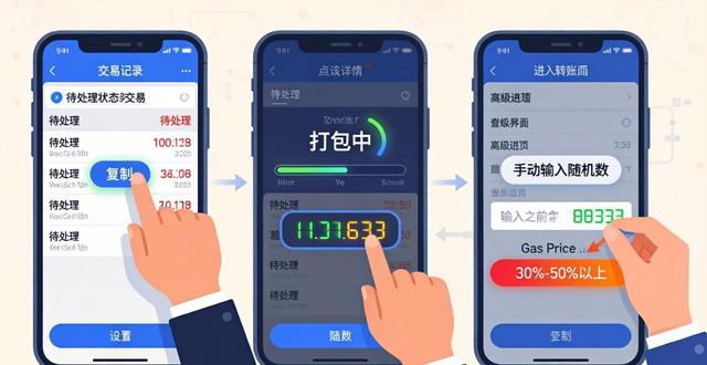 imToken 2.0取消交易教程：用相同Nonce发0ETH给自己，提高Gas费可覆盖